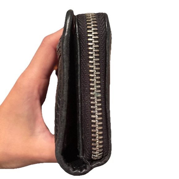 Vintage Brighton Pebble Black‎ Brown Leather Wallet - Picture 5 of 16